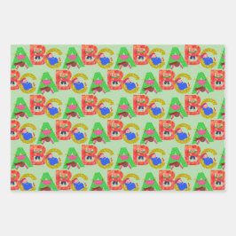 ABC Kinder Design Wrapping Paper