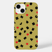 ABC Kindergarten Letter Safari Wild Tree School Case-Mate iPhone Case (Achterkant)