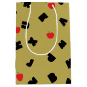 ABC Kindergarten Letter Safari Wild Tree School Medium Cadeauzakje (Voorkant)