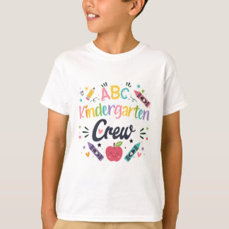 ABC Kleuterschool Bemanning School Ontwerp T-shirt