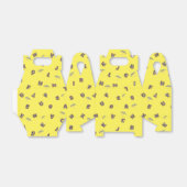 ABC Letter zebra Safari Wild Zoo Tree School kinde Bedankdoosjes (Uitgevouwen)