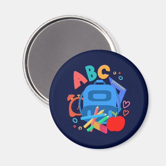 ABC MAGNEET (Voorkant / Achterkant)