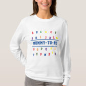 ABC Mama-to-Be T-Shirt (Voorkant)