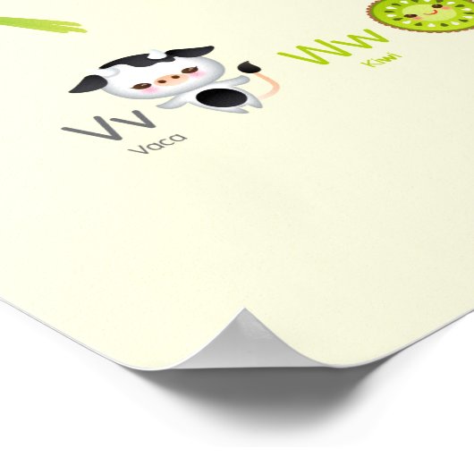 ABC-Poster - Mi abecedario Poster (Hoek)