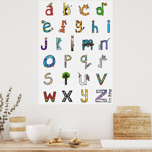 ABC-Poster Poster (Keuken)