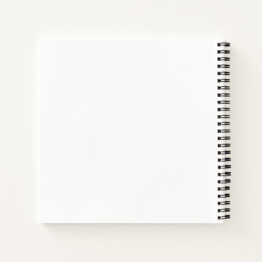 ABC practice notebook personalized Notitieboek (Achterkant)