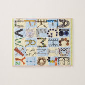 ABC-puzzel leren | Kinder Afbeelding Alfabet Puzzl Legpuzzel (Horizontaal)