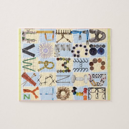 ABC-puzzel leren | Kinder Afbeelding Alfabet Puzzl Legpuzzel (Horizontaal)