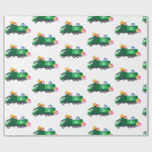 ABC Recycling Garbage Truck Cadeaupapier (Vlak)