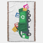 ABC Recycling Garbage Truck Deken (Voorkant Verticaal)