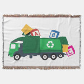 ABC Recycling Garbage Truck Deken (Voorkant)