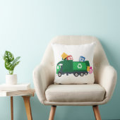 ABC Recycling Garbage Truck Kussen (Stoel)