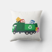 ABC Recycling Garbage Truck Kussen (Achterkant)