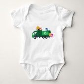 ABC Recycling Garbage Truck Romper (Voorkant)