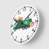 ABC Recycling Garbage Truck Ronde Klok (Hoek)