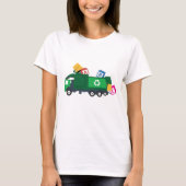 ABC Recycling Garbage Truck T-shirt (Voorkant)
