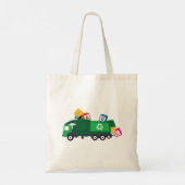 ABC Recycling Garbage Truck Tote Bag (Achterkant)