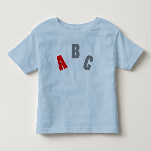 ABC Rood Shirt (Voorkant)