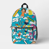 ABC School Children - Clouds  Bedrukte Rugzak (Voorkant)