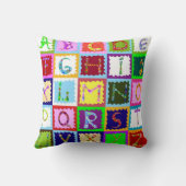 ABC-Sierkussen Kussen (Achterkant)