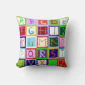 ABC-Sierkussen Kussen (Voorkant)