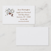 ABC Stars Teacher Visitekaartje (Voorkant / Achterkant)