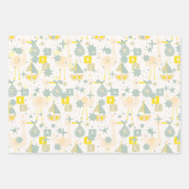 ABC Stork Inpakpapier Vel