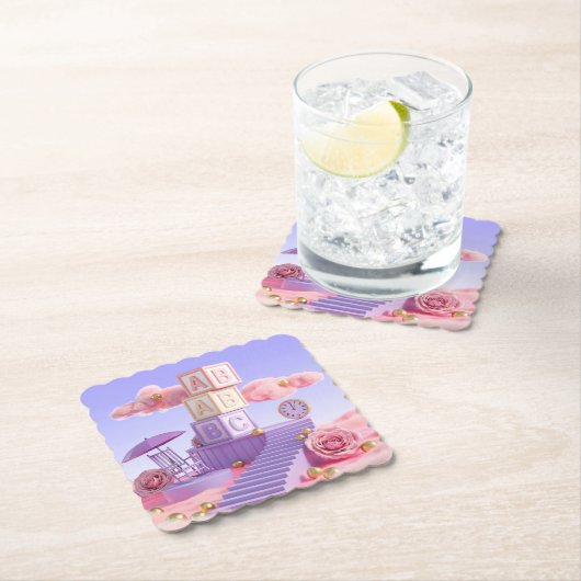 ABC Surreal Dreamlike Landscape Onderzetter (Insitu)