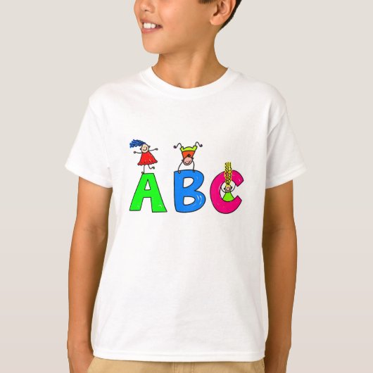 Abc T-shirt (Voorkant)
