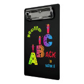 ABC Terug naar school Mini Klembord (Angled2)