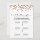 ABC Trouwartikelen Roos Goud Vrijgezellenfeest Spe Kaart (Voorkant)