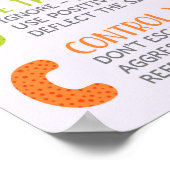 ABC van de strijd tegen pesterijen in het klasloka Poster (Hoek)