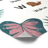 ABC Zoo Animal Alphabet Classroom Poster (Hoek)