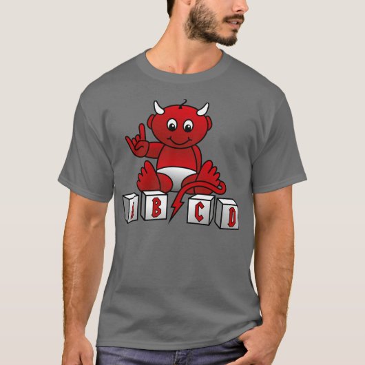 ABCD Baby Devil T-Shirt (Voorkant)