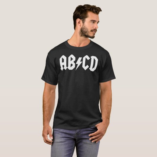 ABCD Classic T-Shirt (Voorkant volledig)