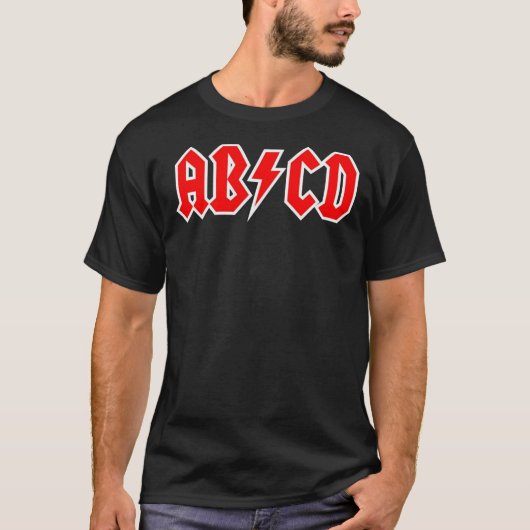 ABCD Classic T-Shirt (Voorkant)