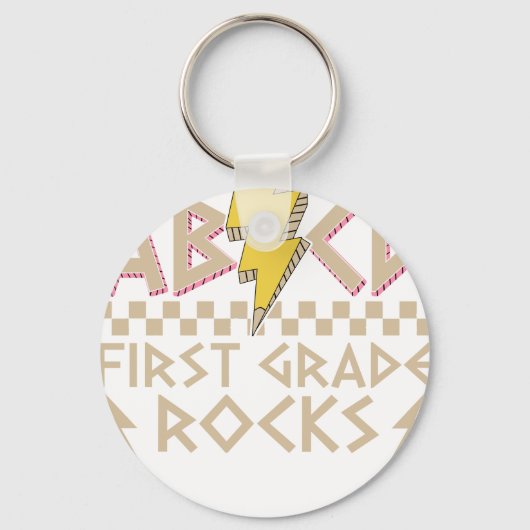 abcd eerste klas rocks 2 sleutelhanger (Voorkant)
