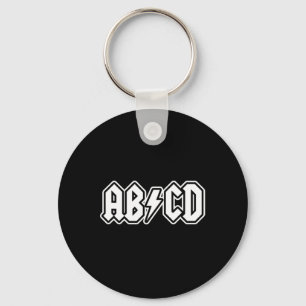 ABCD Fun Terug naar School Teacher Student Sleutelhanger