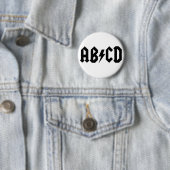 ABCD-item Ronde Button 5,7 Cm (In situ)