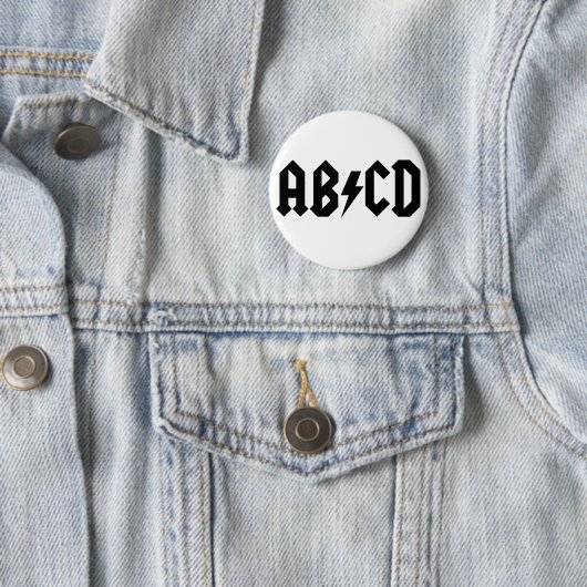 ABCD-item Ronde Button 5,7 Cm (In situ)