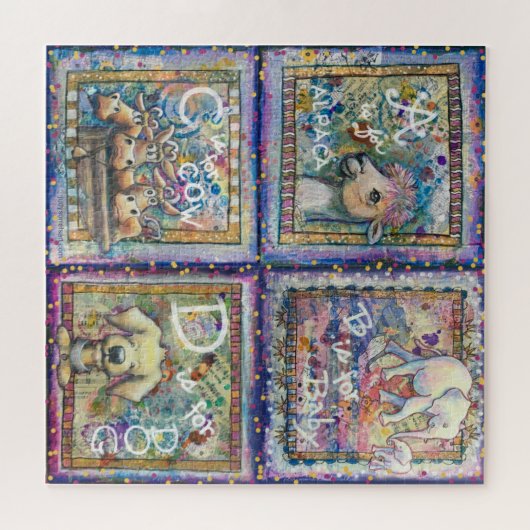 ABCD LEGPUZZEL (Horizontaal)