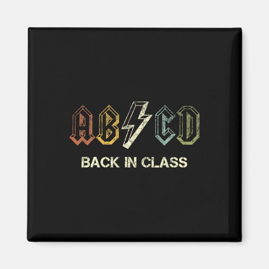 ABCD-leraar Magneet (Voorkant)