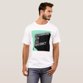 ABCD [Mint/Blk] T-shirt (Voorkant volledig)