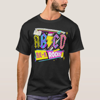 ABCD Pre-K Rocks terug naar school PreK kleutersch T-shirt