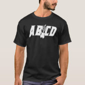 ABCD  Retro Rock Tiener 2 T-shirt (Voorkant)