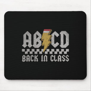 Abcd Terug In De Klas Eerste Dag Terug Naar School Muismat