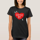 ABCDEFU  Anti Valentine's Day Humor Relationship S T-shirt (Voorkant)