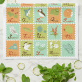 ABC's... Alaskan Wildlife Theedoek (Gevouwen)