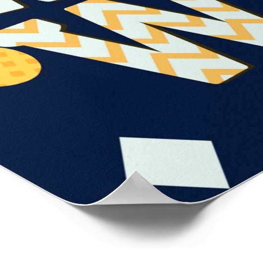 ABCs alfabet homeschool klaslokaal grafiek poster (Hoek)