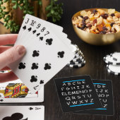 ABC's Grappige Sarcastische Grammatica Pokerkaarten (Insitu)